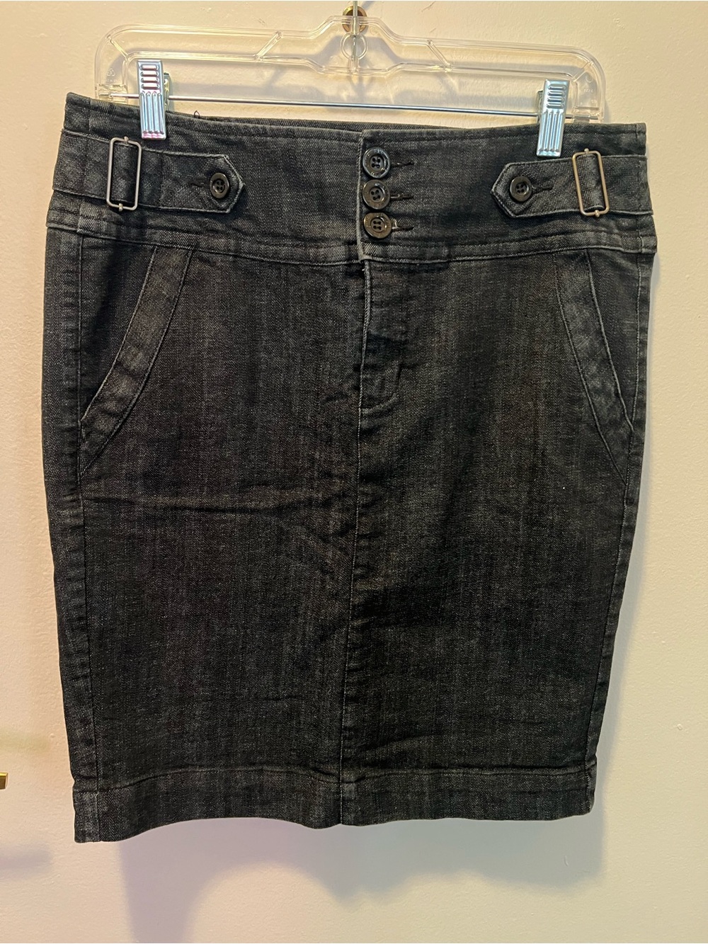 ✨ One 5 One Dark Wash Denim Pencil Skirt Size Medium